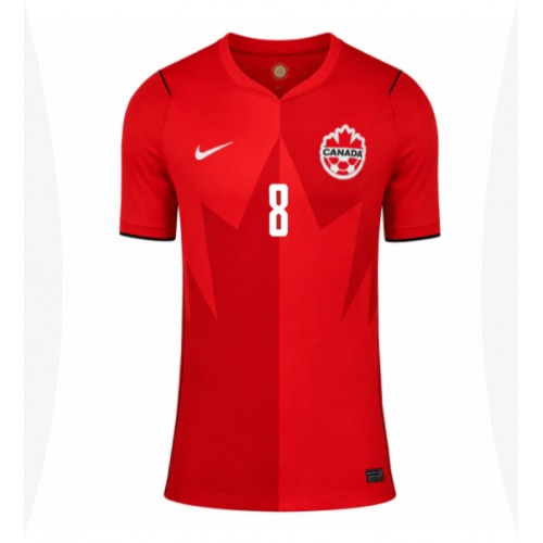Kanada Ismael Kone #8 Replika Hemmatröja Damer VM 2026 Kortärmad